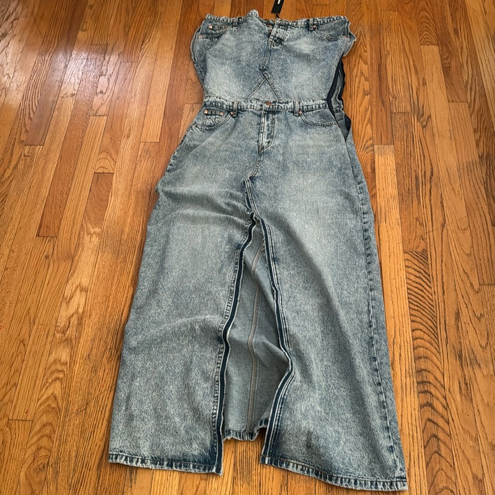 FASHION NOVA Denim dress